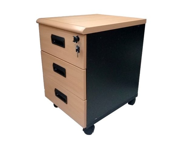 CAISSON MOBILE BD MP3 392x470x524 COULEUR BEIGE 701-1/ BLACK