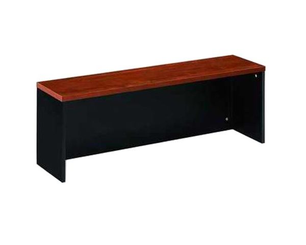 COMPTOIR DE RECEPTION ST0714 1400*300*400 ROUGE POMME/NOIR DESTOCKAGE