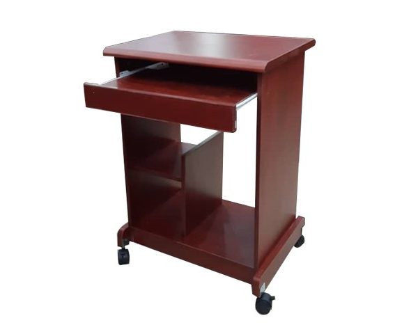 TABLE INFORMATIQUE BD PCD118 600x460x750 COULEUR APPLE WOOD 621-8