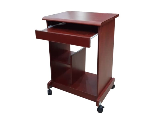 TABLE INFORMATIQUE BD PCD118 600x460x750 COULEUR APPLE WOOD 621-8
