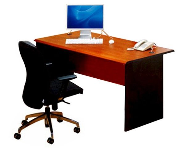 TABLE DIRECTION BD 1875 ( 1800x750x750 ) COULEUR CHERRY 501/BLACK