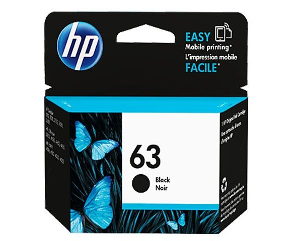 CARTOUCHE HP 63 NOIRE