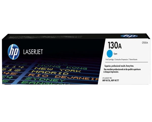 TONER HP 130 A CYAN CF351 POUR IMP 176/177