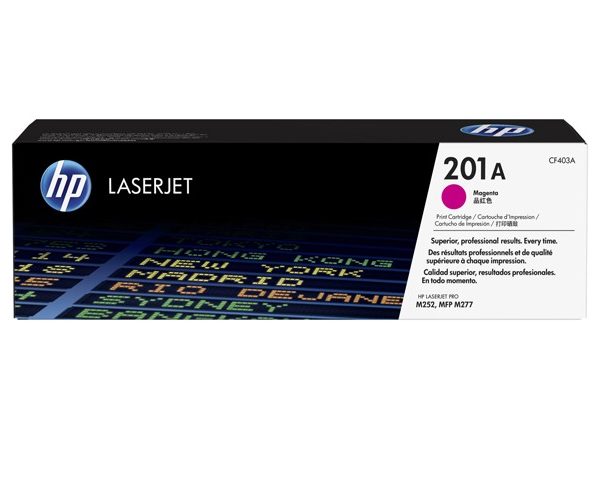 TONER HP 201A MAGENTA CF403 POUR HP LJ 252, MFP M277