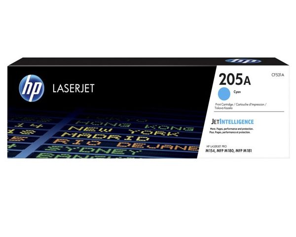 TONER HP LASERJET 205 A CYAN CF531A POUR HP M181FW