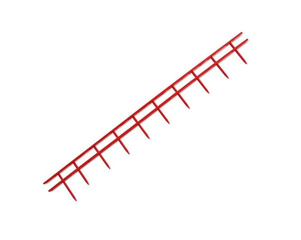 BAGUETTES RELIURE VELOBINDER A4 de 03 à 45 mm ROUGE 9741640 Bte de 25