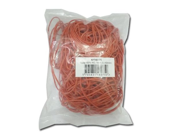 BRACELET ELASTIQUE 150X11 SACHET DE 100 Grs REF KF16075