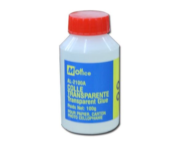 COLLE TRANSPARENTE FLACON 100 grs sans solvent AL 2100