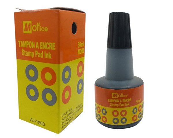 ENCRE TAMPON NOIR