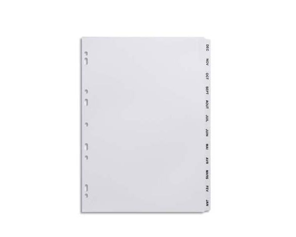 INTERCALAIRE MENSUEL AVERY 210x297 DESTOCKAGE