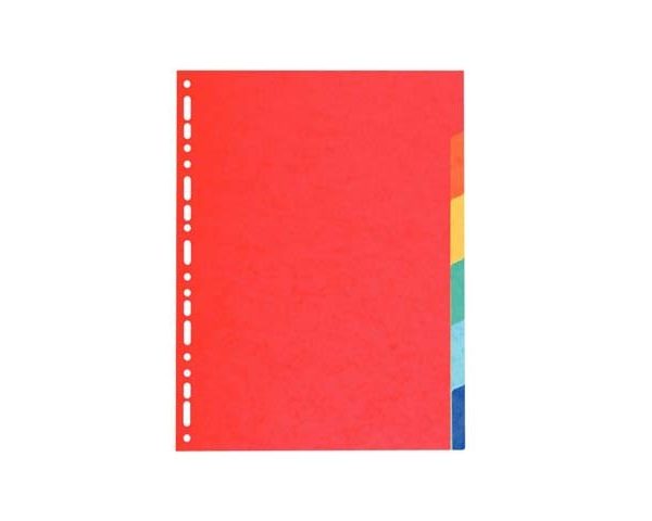 INTERCALAIRE A4 6 POSITIONS CARTONNEE AN 1701 DESTOCKAGE