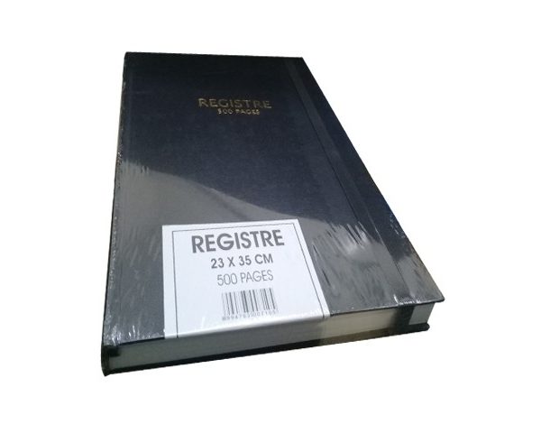 REGISTRE 500P POLY 23 X35