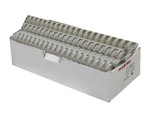 SPIRALE PLAST. 25MM BTE/50 BLANCHE BU-9108 capacité 260 feuilles