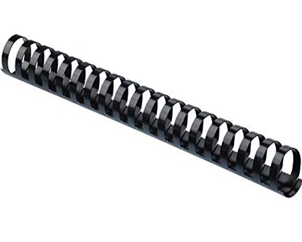 SPIRALE PLAST. 45MM unité NOIR BU-9131 capacité 410 feuilles