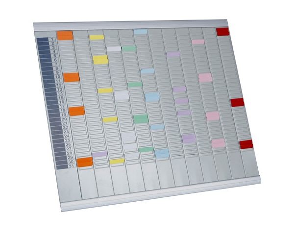 TABLEAU PLANNING 10 BANDES 54 FENTES réf 2901000