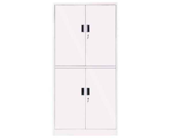 ARMOIRE METAL HAUT 4P FC-06N GRIS 1850X900X400 TOLE 0.6