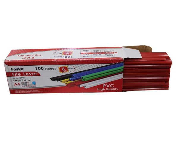 REGLETTE A4 06 MM ROUGE /Pqt DE 100 JQ0306