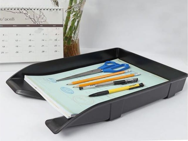CORBEILLE A COURRIER FOSKA BS815 A NOIR
