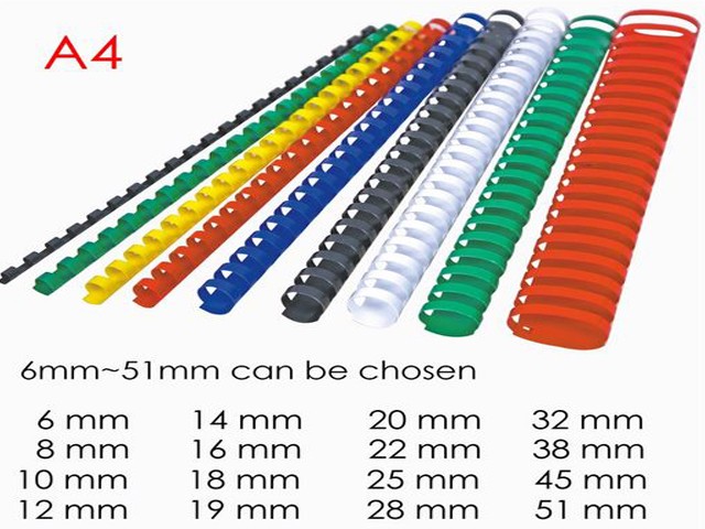 SPIRALE PLAST. 25MM BTE/50 BLANC CB525