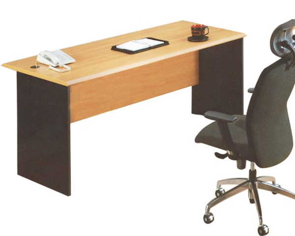 TABLE MINISTRE BD 1675 ( 1600x750x750 ) COULEUR BEIGE 701-1/ BLACK