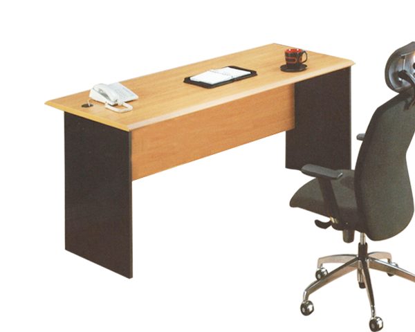 TABLE SECRETAIRE BD 1475 ( 1400x750x750 ) COULEUR BEIGE 701-1/ BLACK