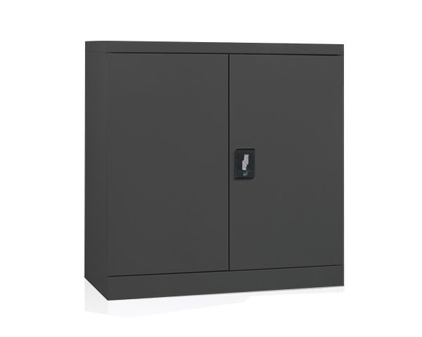 ARMOIRE METAL BASSE PORTE BATT FC-A9W NOIR 900*400*900 TOLE 0.6