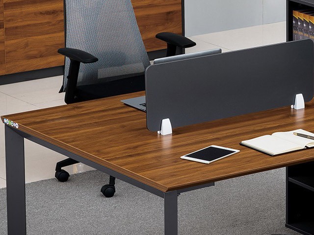 STATION DE TRAVAIL 6 PLACES AS048-2880 4560*1200*1100 BROWN 17+GREY