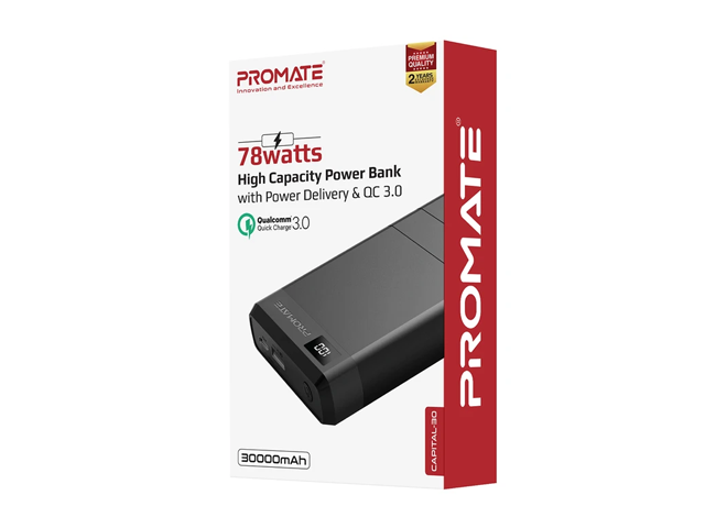 CHARGEUR POWER BANK USB BOLT -30