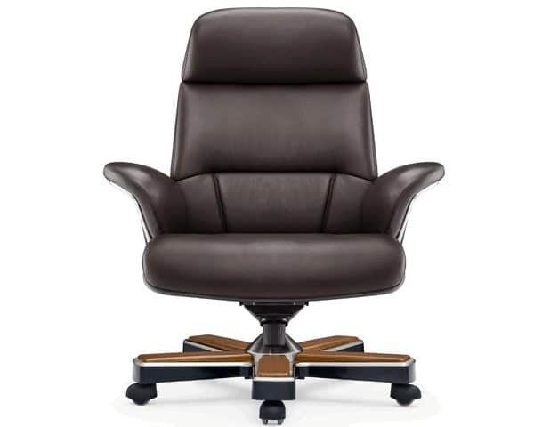 FAUTEUIL PRESIDENT CUIR YS-1605A MARRON 890*810*1255