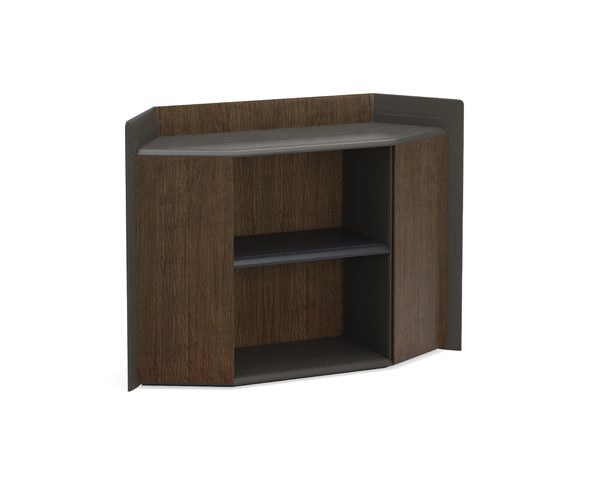 MEUBLE DE RGMT BAS 2P BOIS H-03-C 1188*400*850 MARRON