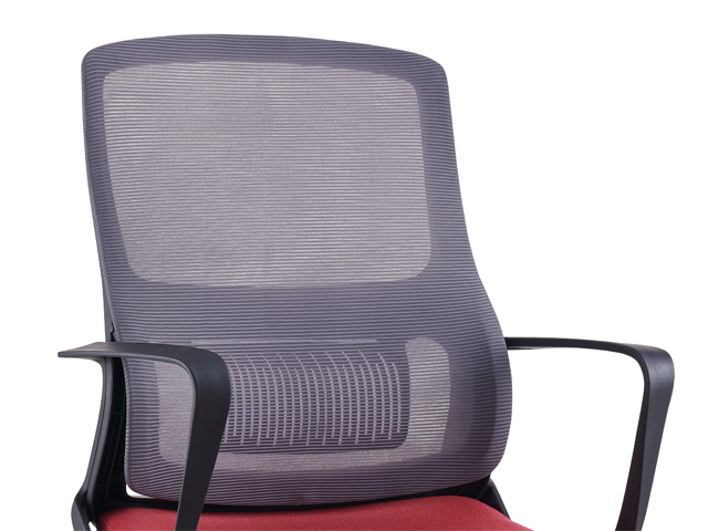 CHAISE VISITEUR A MAILLE LAZIO-CB NOIRE 62*60*104