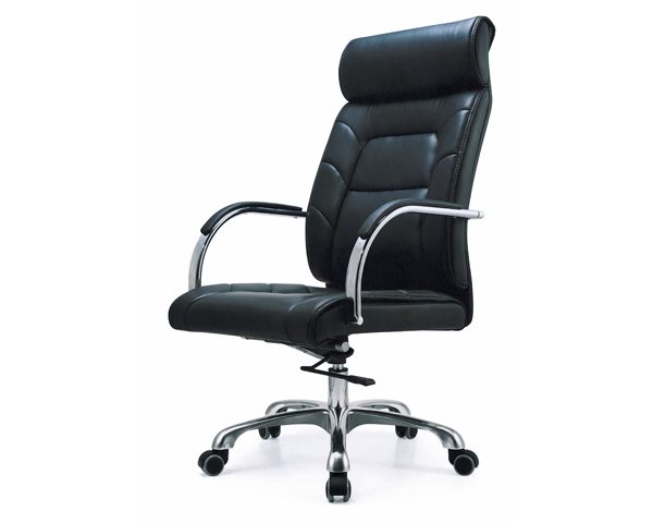 FAUTEUIL DOSSIER HAUT PU 2015H NOIR 61*69*119