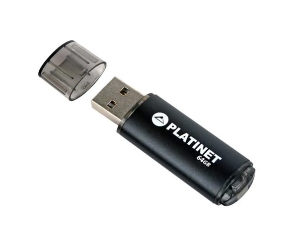 CLE USB 64GB PENDRIVE PLATINET PMFE64