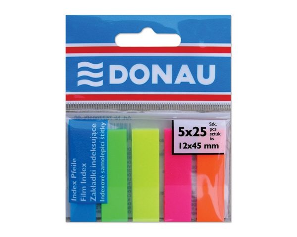 MARQUE PAGE DONAU 12X45 5 COULEURS 7577001PL-99