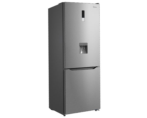 REFRIGERATEUR COMBINE 403L MIDEA MRDB424FG 3T DIS D'EAU GRI 59X63X188