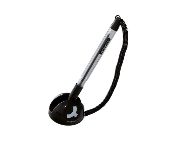 STYLO AVEC SOCLE DE TABLE KF00841 NOIR