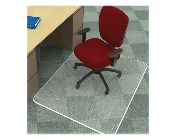 TAPIS ANTIDERAPANT RECTANGULAIRE TRANSPARANT Q CONNECT 150X120 KF1589