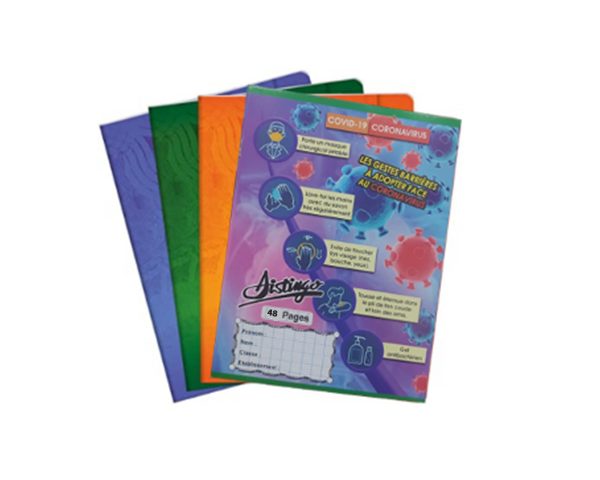 CAHIER 48 PAGES DISTINGO 17X22