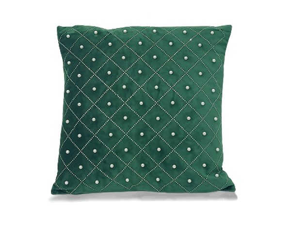 COUSSIN 46X46 VERT FONCE