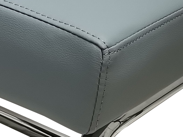 CHAUFFEUSE DE BUREAU ST003 (3220) PU GRISE 36674