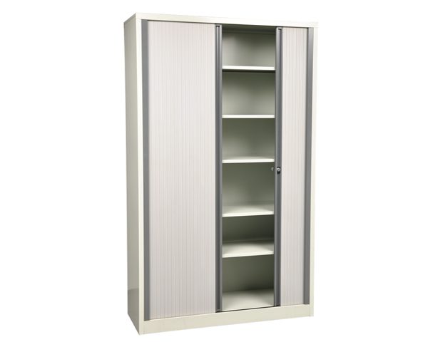 ARMOIRE METAL HAUT A RIDEAUX KD-056B GRIS 2000*1000*400 TOLE 0.9