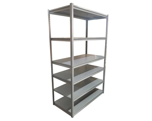 RAYONNAGE 6 ETAGERES KD-074 1830*914*457 GRIS TOLE 0.7