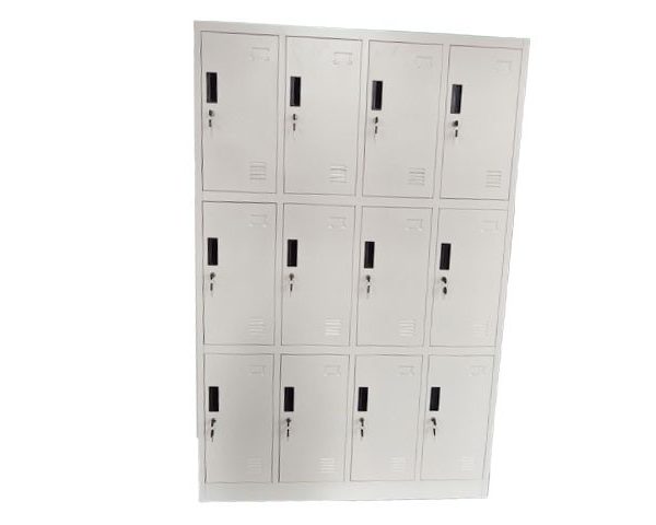 ARMOIRE METAL A CASIERS 12 COMPTMTS KD-046 GRIS 1850*900*400 0.7