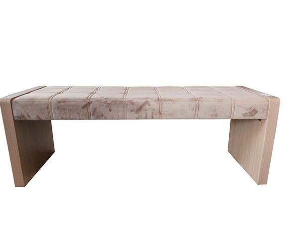 BANQUETTE POUR CHAMBRE A COUCHER 1096 COULEUR RED OAK 1450*480*510