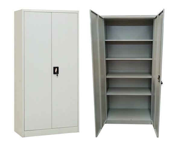 ARMOIRE METAL HAUT PORTE BATT KD-034 GRIS 1850*900*400 TOLE 0.6