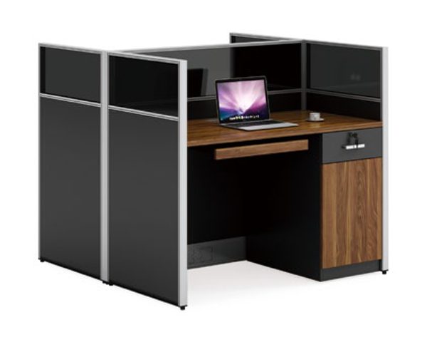 STATION DE TRAVAIL 2 PLAC KW-01-2 1200*1200*1150 MELAMIN TP-904 MAR+G