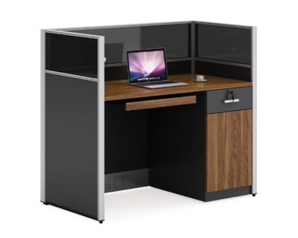 STATION DE TRAVAIL 1 PLACE KW-01 1200*600*1150 MELAMIN TP-904 MAR+GRE