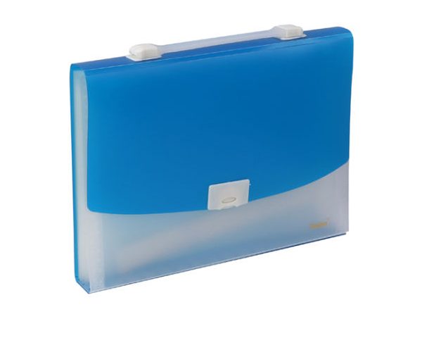 CARTABLE TRIEUR DE DOCUMENTS FOSKA W808 A4 BLEU