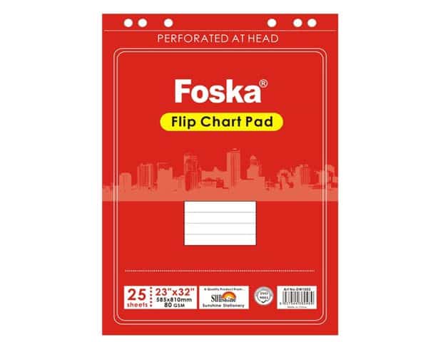 ROULEAU PADEX FLIPCHART 25 FEUILLES DW1002/SMT0886