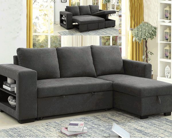 SALON BED 4 PLACES ANGLE LUCENA COULEUR MONIQUE 08 COBALT BLUE